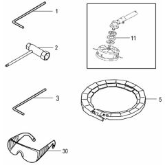 Tanaka TBC290D - Tools Optional Parts