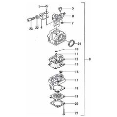 Tanaka TBC-300 - Carburettor