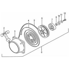 Tanaka TBC-300 - Recoil Starter