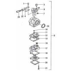 Tanaka TBC-300SDH - Carburettor