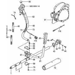 Tanaka TBC-300SDH - P216350 - Operation Pipe