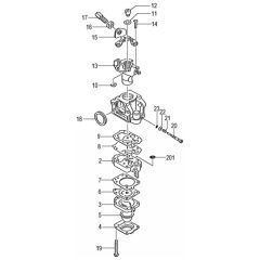 Tanaka TBC-340 - Aug 2012 B031100 - Carburettor