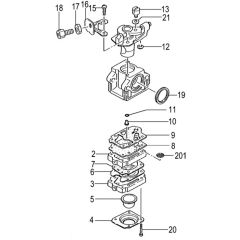 Tanaka TBC-340 - Aug 2012 B031101 - Carburettor