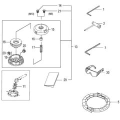 Tanaka TBC-340DS - Aug 2012 - Tools Optional Parts