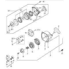 Tanaka TBC-340DS - Aug 2012 - Recoil Starter