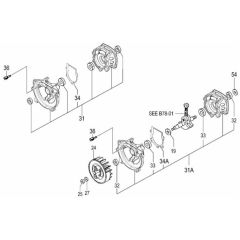 Tanaka TBC-340PF - Crankcase