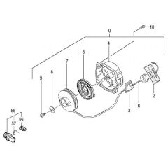 Tanaka TBC-340PF - Recoil Starter