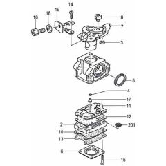 Tanaka TBC-355SDH - P219451 - Carburettor