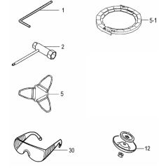 Tanaka TBC-4200DB-D - Tools Optional Parts