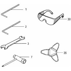 Tanaka TBC-4200DX - Tools Optional Parts