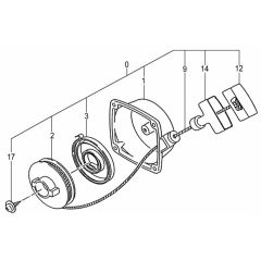 Tanaka TBC-4200DX - Recoil Starter