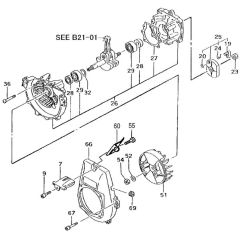 Tanaka TBC-420PF - Crankcase