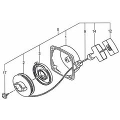 Tanaka TBC-420PF - Recoil Starter