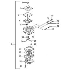 Tanaka TBC-500 - Carburettor