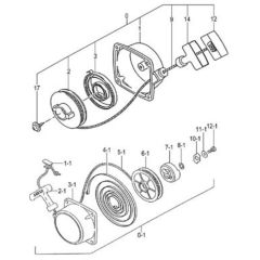 Tanaka TBC-500 - Recoil Starter