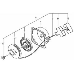 Tanaka TBC-550DX - Recoil Starter