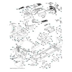 Husqvarna Tc242T - Chassis & Frame