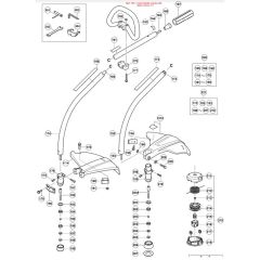 Tanaka TCG-22EAB - Handle Assembly