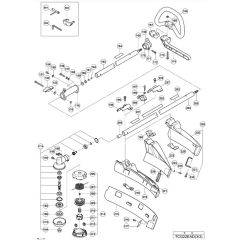 Tanaka TCG 22EAD - Handle Assembly