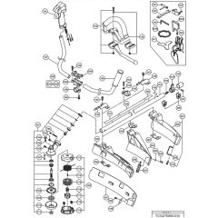 Tanaka TCG-27EBS - Handle Assembly