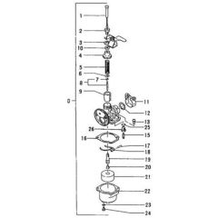 Tanaka TCP-381 - Carburettor