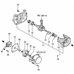 Tanaka TCP-381 - Crankcase