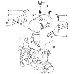 Tanaka TCP-381 - Fuel Tank