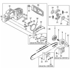 Tanaka C17 TCS-3301S - Clutch Chain Brake