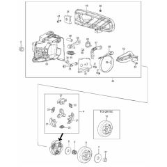 Tanaka TCS-2801 - Clutch Chain Brake