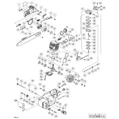 Tanaka TCS 33EB - J990000 - Main Assembly