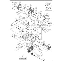 Tanaka TCS33EDP - Handle Assembly