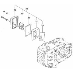 Tanaka TCS-3401S - D112100 - Muffler