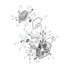 Husqvarna TF544 - Cylinder