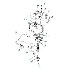 Husqvarna TF544 - Fuel System