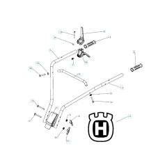 Husqvarna TF225 - Handle & Controls