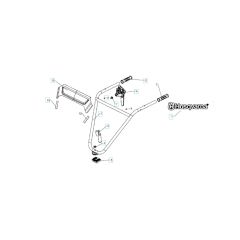 Husqvarna TF335 - Handle & Controls