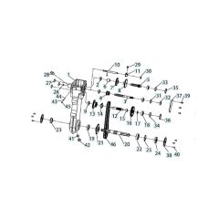 Husqvarna TF338P - Gear Box