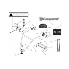 Husqvarna TF435P - Handle & Controls