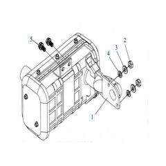 Husqvarna TF545DPLUS - Muffler