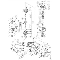 Tanaka HT55 THT 2000SB - Main Assembly