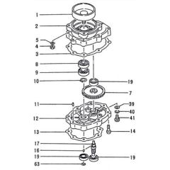 Tanaka TIA-340-9526 - Gear Case 1