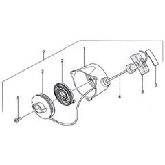 Tanaka TIA-340-9526 - Recoil Starter