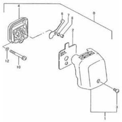 Tanaka TPH-2211 - H21 TPH22119538 - Air Cleaner