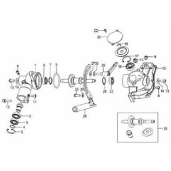 Tanaka TPH-2211 - H21 TPH22119538 - U255148 - Gear Case