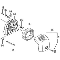 Tanaka TPH-2501-S - H31 TPH2501S9537 - Air Cleaner