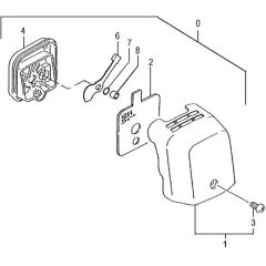 Tanaka TPH-230S - H36 TPH230S9535 - Air Cleaner