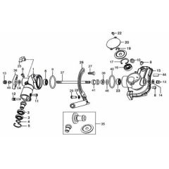 Tanaka TPH-230S - H36 TPH230S9535 - Z063200 - Gear Case