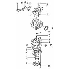 Tanaka TPH-270S - H49 TPH270S9541 - Carburettor