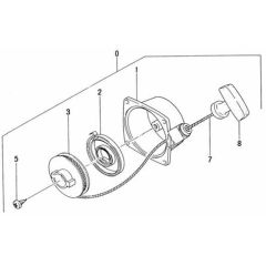 Tanaka TPS-200-2510 - Recoil Starter