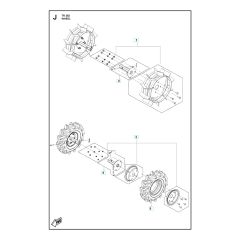 Husqvarna TR262 - Wheel